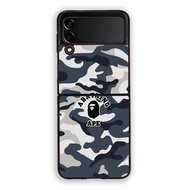 Hardcase Casing Case Samsung Galaxy Z Flip 3 4 5G Z Fold 4 5G Abathing Ape AB0283 Cover