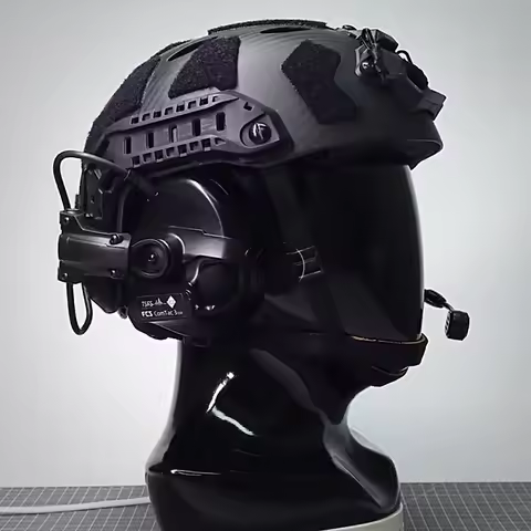 COMTAC3 New DSP Pickup Noise Reduction Tactical Communication Headphone Lntercom Headphone Shooting 