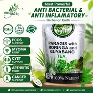 100% Natural Anti-Inflammatory Paragis with Moringa Guyabano Tea