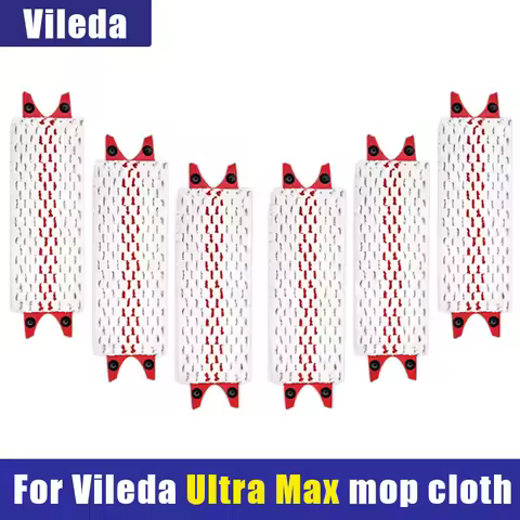 High Quality Microfiber Floor Mop Pads Reusable Flat Spin Mop Cloth Replacement for Vileda UltraMax 