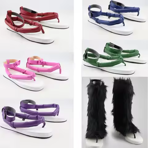 Kochou Shinobu Tanjirou Nezuko Muichirou Mitsuri Obanai Shoes Cosplay Costume Kyoujurou Inosuke Shir