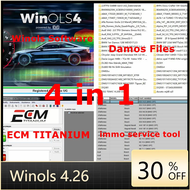 Winols Software 2024 vendita calda Winols 4.26 + 2020 Damos + ECM TITANIUM + IMMO SERVICE Tool Softw