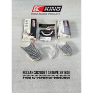 King Engine Bearing Nissan SR20DET SR20DET SR16VE SR18DE Silvia S13 S14 S15 U11 U12