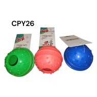 1-6 pcs 6cm Pet Dog Chew Ball Teether TPR Ball Teether Toy