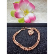 Heavy Snake Bone Bracelet