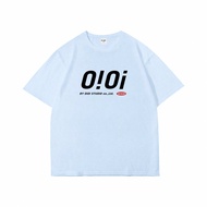 OIOI Official Pure ผ้าฝ้าย เสื้อยืด ฤดูร้อน ลำลอง แขนสั้นสไตล์เจ้าหญิงพิมพ์ลาย ผู้หญิง เสื้อท่อนบน ส