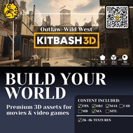 K009-🔥Kitbash3D | Full set【Props Secret Labs - 390mb】 Kitbash 3d - Detail 3D models 3ds Max | Maya |