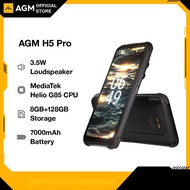 AGM H5 Pro Global Version 8+128G Rugged Smartphone MTK G85 ,6.5"48MP Camera Night Version Waterproof