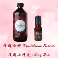 BELLE &amp; ROSE 100%正品 1x 玫瑰女神 精油 Equilibrium Essence + 1x 玫瑰小精灵 Allay Rose Floral Oils ♥️ EXP 2025🧡现货秒发 玫瑰女神 子宫护理