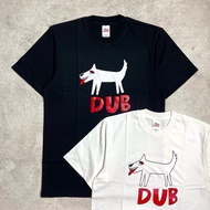 Hot Baju Dublin Dog Black & White Logo Short Sleeves Shirt Cotton Baju For Women Men Original Mercha