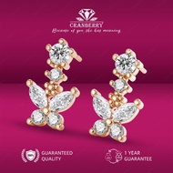 OS3-E26 Earrings Premium CranberryWanita, Anti-Fade, Color Changing, 1 Year Warranty, Fashion Access