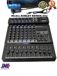 MIXER 8 CHANNEL ASHLEY REMIX802 REMIX 802 ORIGINAL GARANI 1 Tahun