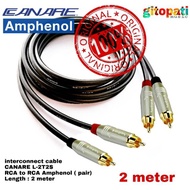 CANARE Japan vs RCA Amphenol 2 meters pair