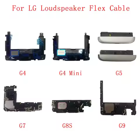 Loud Speaker buzzer Ringer Flex Cable For LG G4 G4 Mini G5 G7 G8S ThinQ G9 V30 V60 Loudspeaker Modul