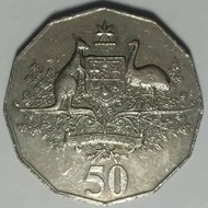 Koin Australia Commomerative 50 Cents Tahun 2001 (2)