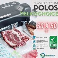 VACUUM PLASTIC VACUUM BAG FOODPOLOS 30x50 DELKOCHOICE