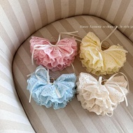 8cm Hair Clip with Cute Scrunchies • Rattan Fashion Jewelry - K525.01