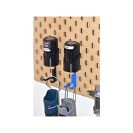IKEA Skadis Tool Holder Pegboard Mount | Pegboard Battery Holder | Pegboard Accessories | Garage Bat