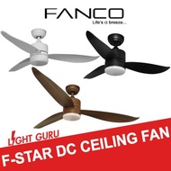 Fanco F-Star DC Ceiling Fan (4 Years Warranty | Longest in Singapore!)