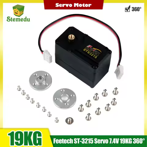 1/2/4pcs Low-Cost AI Arm Servo 7.4V 19KG STS3215 360° Magnetic Encoder for Nano Biped Robot Crypto C