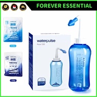 (FOREVER ESSENTIAL) WATERPULSE Sinus Nasal Wash Rinse Irrigation Bottle Salt Nose Cleaner Allergy Bo