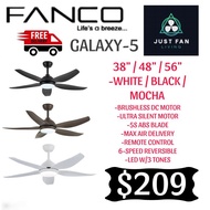 FANCO GALAXY-5 DC 5 BLADE CEILING FAN