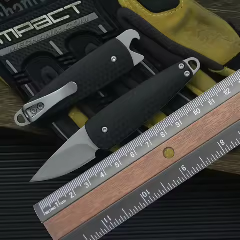 CR 7086 Folding Mini Knife 8Cr13Mov Blade Nylon Fiber Handle Pocket Outdoor Hunting Camping EDC Cutt