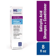 🔥Ready Stock🔥Brand New Authentic MG217 Psoriasis Scalp Solutions, Shampoo + Conditioner, 8 Ounce (56