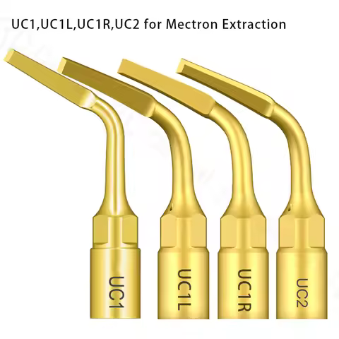 UC1 UC2 UC3 For Mectron Dental Ultrasonic Extraction Scaler Handpiece Tip Scaling Tips Cutting off A