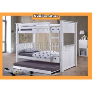 Double Decker Bed(With Pull Out Bed)