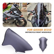 Aerodynamic Airflow Management Screen For GIXXER 250SF SF250 Motorcycle Front Headlight Fairing Shie