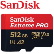 【公司貨】SanDisk 512GB 200MB/s Extreme Pro microSDXC TF U3 V30 A2 記憶卡