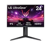 Màn hình chơi game Full HD IPS 24" UltraGear™ | 180Hz, IPS 1ms (GtG), HDR10 24GS65F-B
