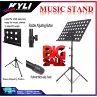 Music Sheet Stand Lyrics Stand Heavy Duty Music AccessoriesAdjustable Folding Music StandSA