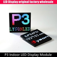 1920/3840Hz P3 Indoor SMD 3-IN-1 Full Color LED Display Panel Board 64x64 Pixels RGB Video Screen Mo