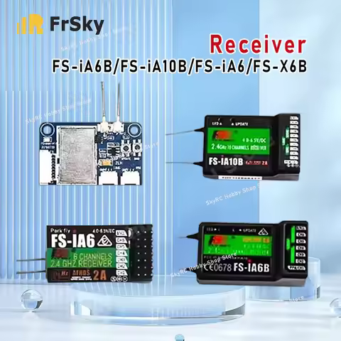 FlySky FS-iA6/FS-iA6B/FS-iA10B/FS-X6B Receiver - for FS-i6/i6X/i6S/i10/TH9A RC Control Remote Transm