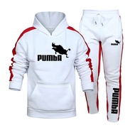 2023 autumn hot men's sportswear hooded sweatshirt and jogging pants high-quality leisure sports hoodie set 2 pieces