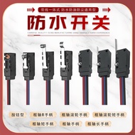 HQCG Waterproof G5W11 Normally Open 2 Wires 3 Wires Small Micro Switch 10A Stroke Limit Anti-dust D2