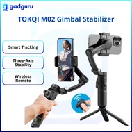 Gadguru M02 3-Axis Smartphone Gimbal Stabilizer Selfie Tripod Anti-Shake Handheld Gimbal Vlog Video 