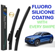 Mercedes Benz GLC Coupe (2016-2019) 2pcs (1set) MAD FLUORO Silicone Coating Wiper Windscreen Coating