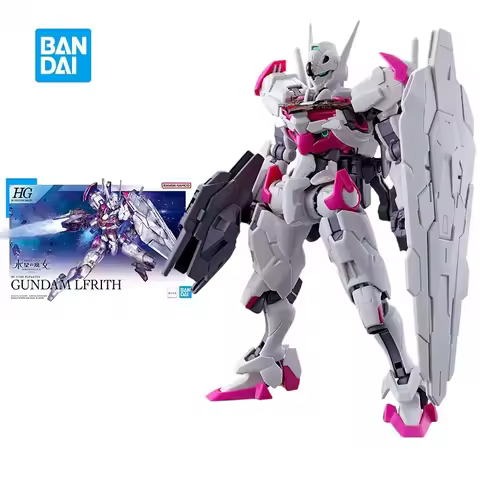 In Stock Bandai Original Gundam Model KitHG 1/144 GUNDAM LFRITH Anime Action Figures Toys Collectibl