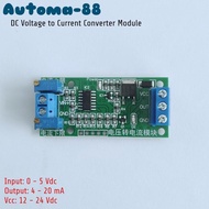 Voltage to Current Converter Module 0-5V to 4-20mA Supply DC 12V 24V BEST