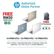 HP Laptop 15-FR0013TU / 15-FR0014TU / 15-FR0015TU (I7-13620H / 16GB / 512GB SSD / UHD / 15.6" FHD / 