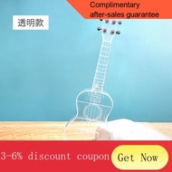 Transparent Ukulele23Inch Veneer21Ukulele Small Guitar Girls Children Beginners Getting Starteddiy