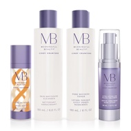 Meaningful Beauty Crème De Serum, Melon Extract Night Moisturizer + Skin Softening Cleanser + Pore R