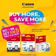 CANON PG-47 Black Ink Cartridge (15ML) for E400/E410/E460/E470/E4270/E480