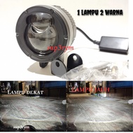 Lampu tembak LED cutt off mt star premium cahaya Biled 2 warna