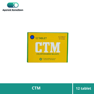Ctm Pim 1 Box 12 Tablet / Obat Alergi
