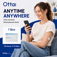 Ottai CGM Continuous Glucose Monitoring System 24h Real-time Glucose Monitoring Set No Finger Pricki