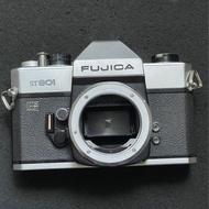 fujica 銀色 st801 菲林機身